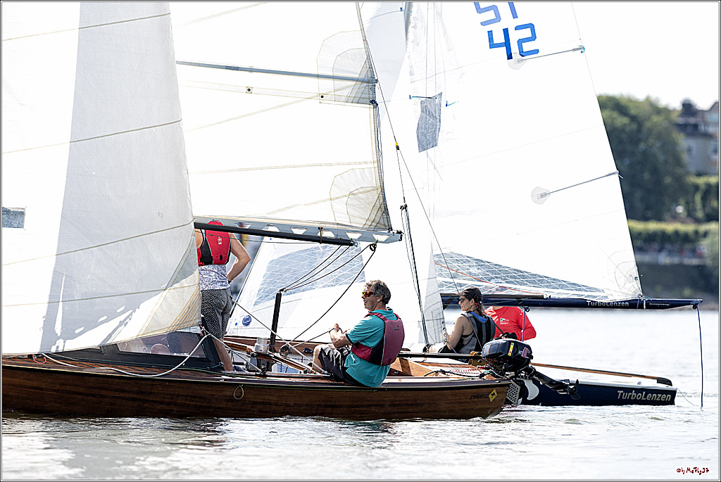 100 Jahre Rheinwoche 2022 - 1. Wettfahrt Porz - Hitdorf, 03.06.2022,